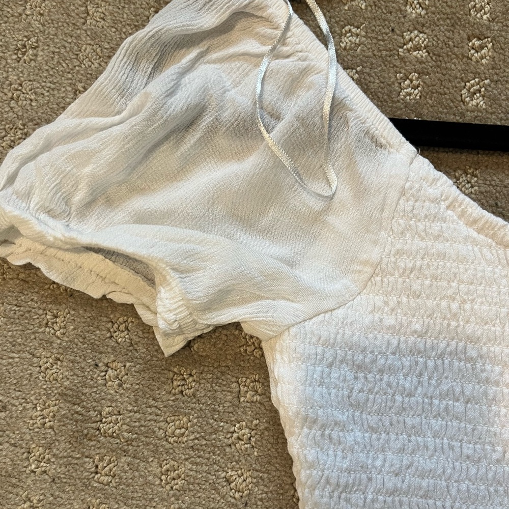 Hollister White Mini Dress - Picture 4 of 8